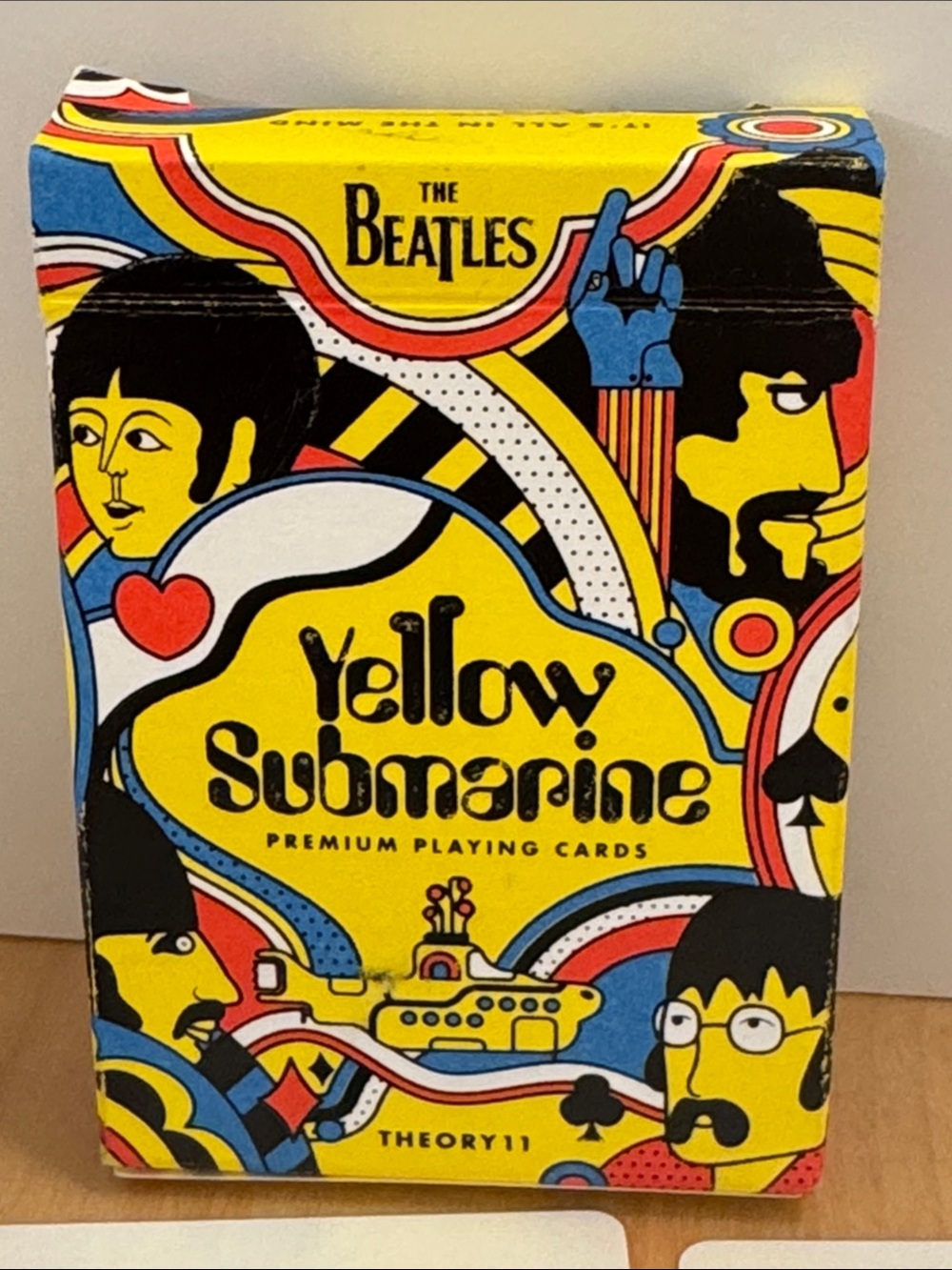 Beatles Yellow Submarine premium playing cards